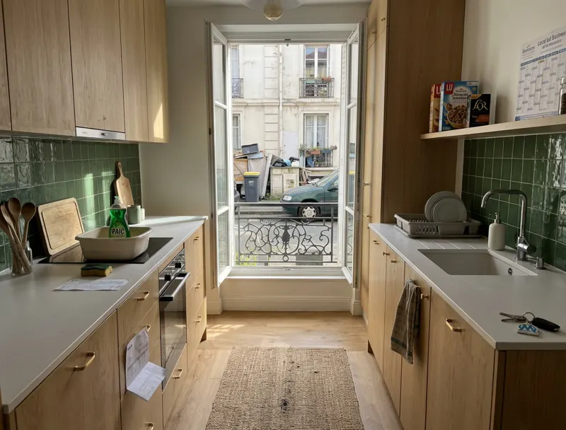 Rénovation intérieure — cuisine