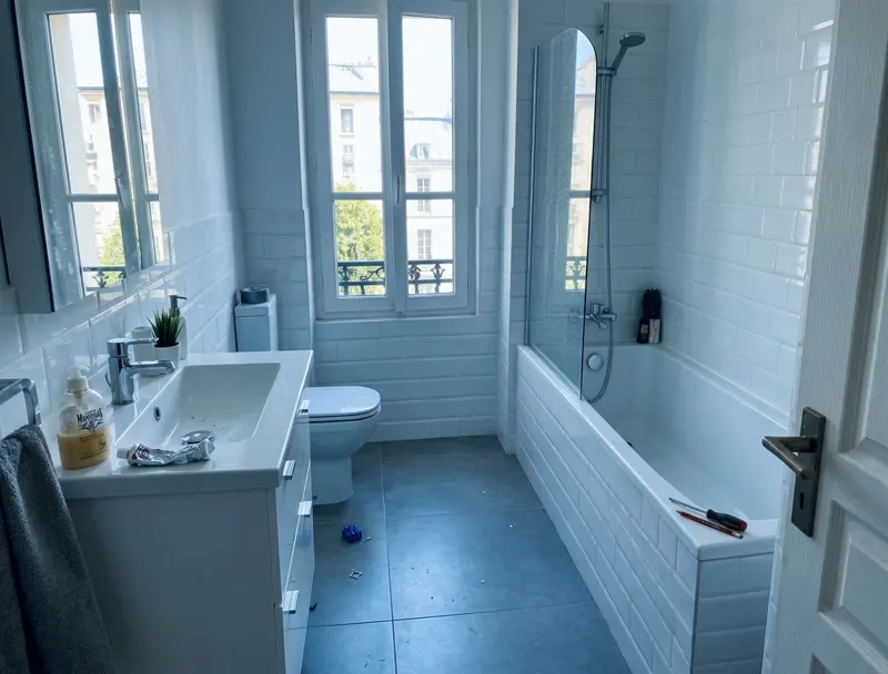 Rénovation intérieure — salle de bain