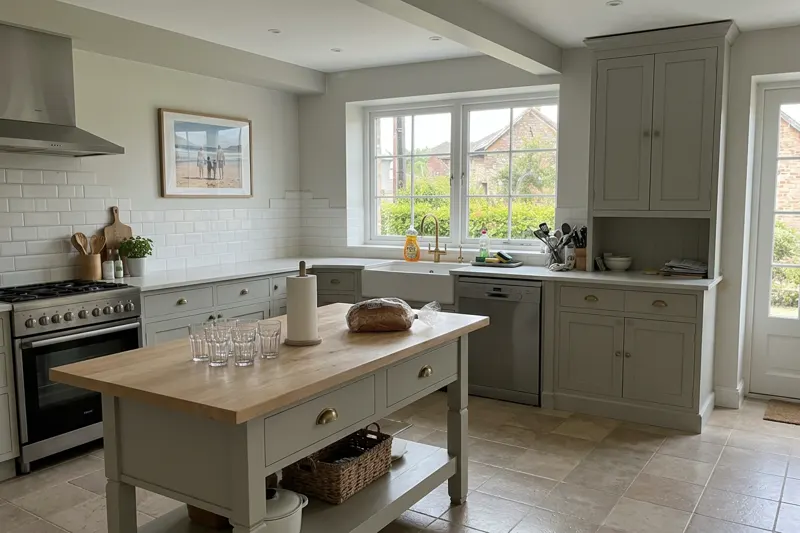 Cuisine — exemple de rénovation intérieure
